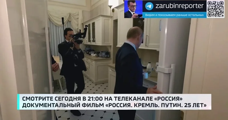 Putin Kremlin mətbəxini GÖSTƏRDİ Soyuducudan görün NƏ ÇIXDI VİDEO KONKRET