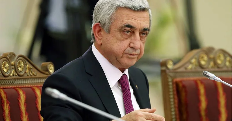 “Xahiş edirəm, ona toxunmayın” Sərkisyan özündən çıxdı