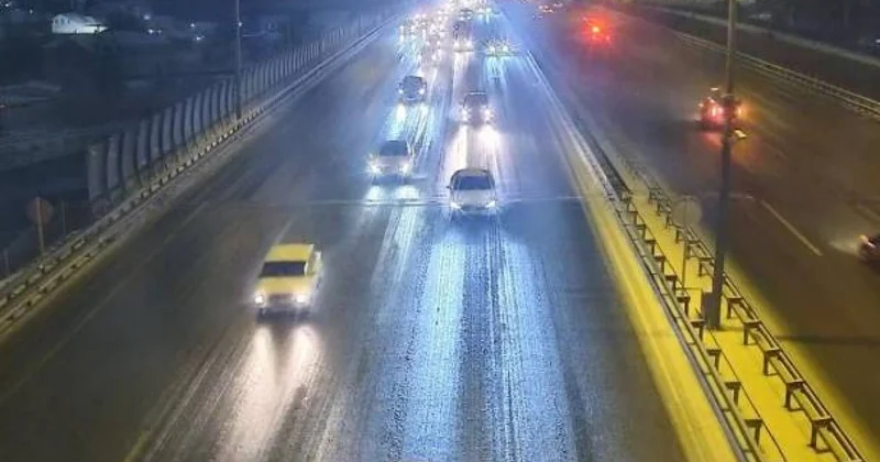 Bu yolda sürət həddi endirildi
