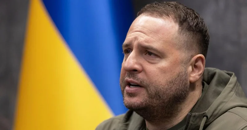 Ермак показал горящий Кремль
