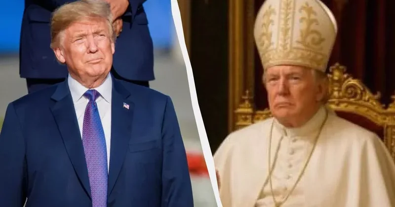 Трампа раскритиковали за фото в образе Папы Римского