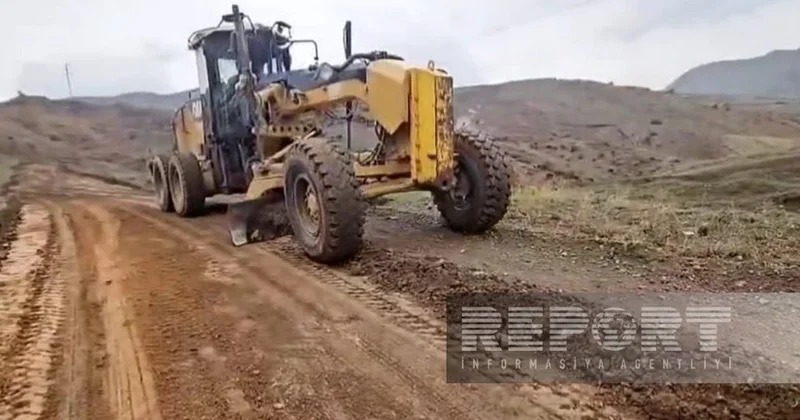Сильные дожди нарушили автомобильное сообщение между селами Ордубада