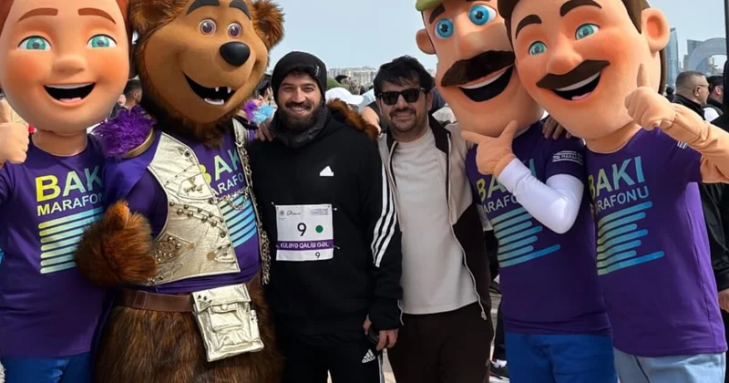 Məşhurlar marafonda… Görüntülər