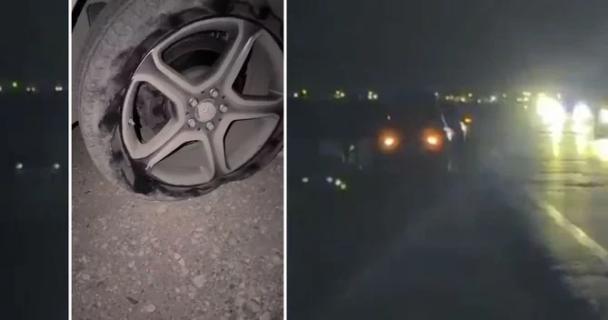 Tağıyev qəsəbəsinə gedən yolda sürücülər üçün ciddi TƏHLÜKƏ Bu yolda maşınların təkəri sıradan çıxır