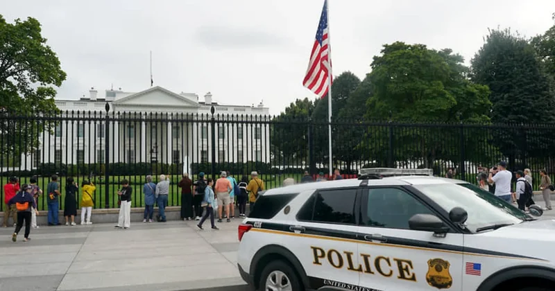 Стрельба у Белого дома во время выступления Трампа Minval Politika