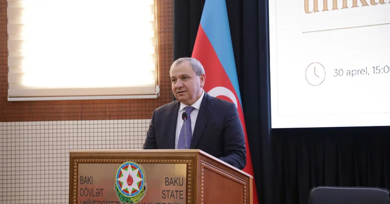 Презентация караван сарая Сангачал в БГУ