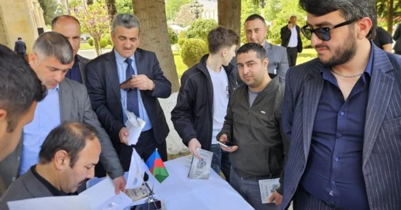 Masallı Kitab Festivalında Əkbər Qoşalının “Seçilmiş əsərləri”nin I cildinin imza mərasimi keçirilib