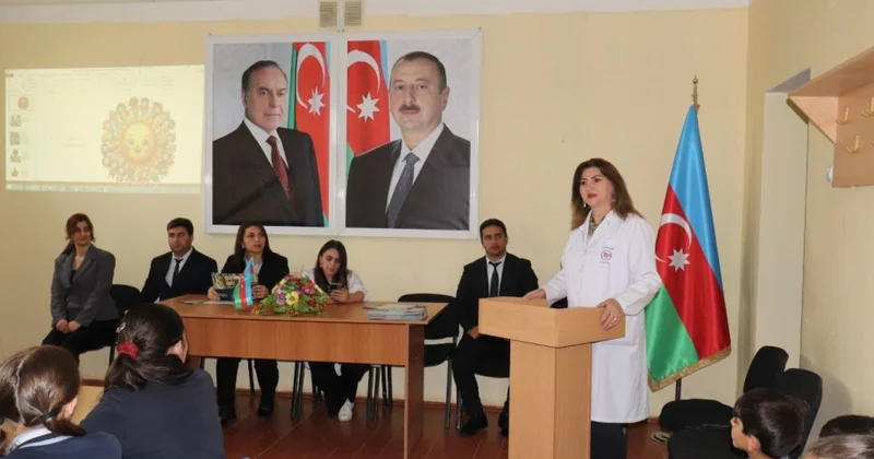 Laçında məktəblilərlə növbəti maarifləndirici görüş