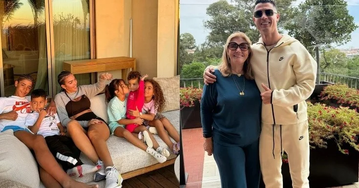 Ronalda ailəsini paylaşdı 6 milyon bəyənmə gəldi
