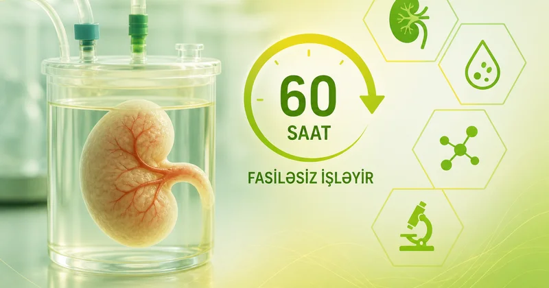Laboratoriyada insan böyrəyi yaradıldı 60 saat fasiləsiz işləyir
