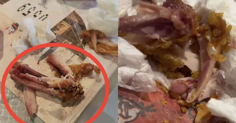 KFC müştərilərə qanlı toyuq satır? ŞİKAYƏT+ VİDEO