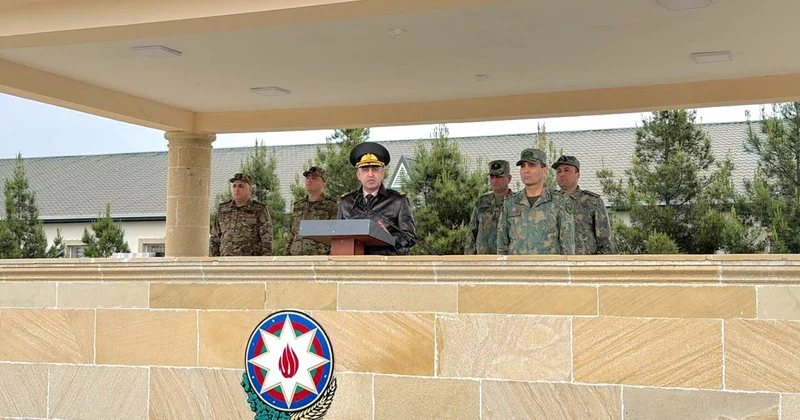 Hərbi prokuror MN in vəzifəli şəxsləri ilə birgə tədbir keçirdi Fotolar
