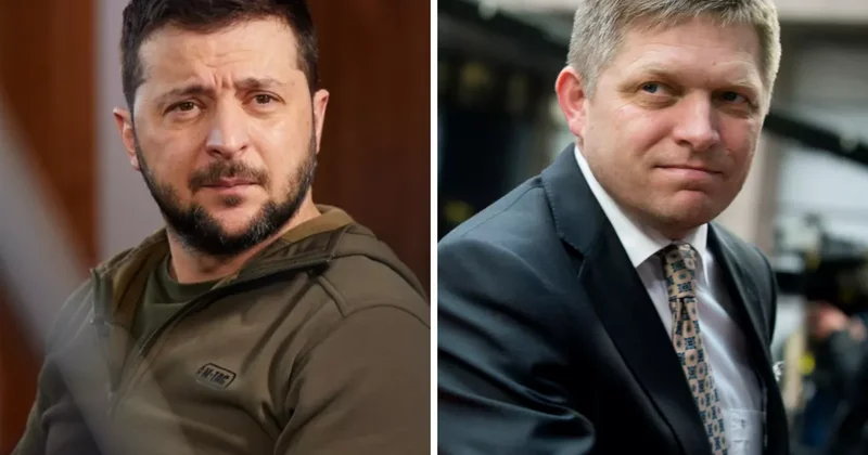 Зеленский встретился c Фицо в Ереване