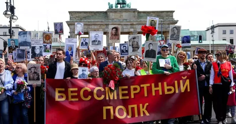 В Берлине запретили советскую символику на 9 мая