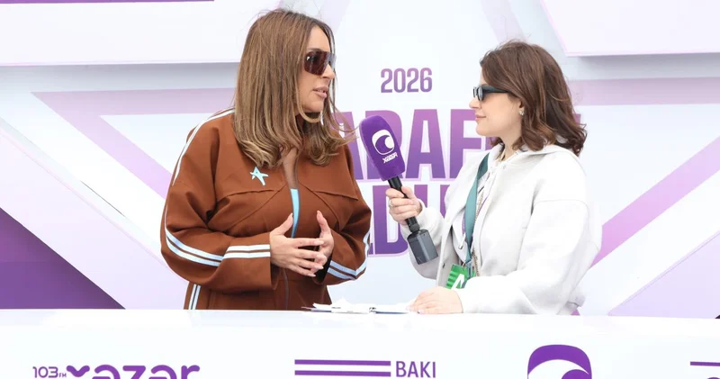 Tünzalə Ağayeva Bakı Marafonunda yeni mahnısını təqdim etdi FOTO/VİDEO
