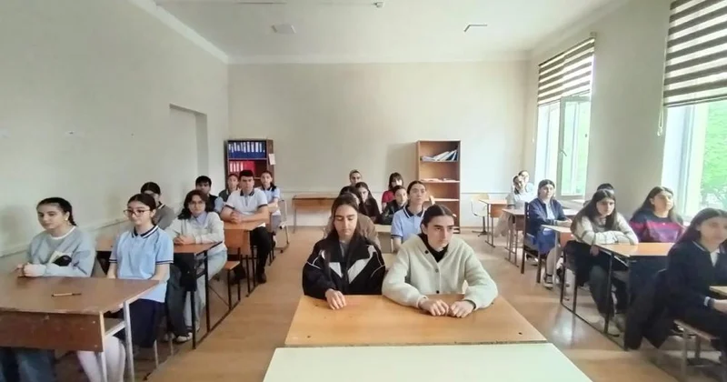 Beyləqanda “Heydər Əliyev müasir Azərbaycanın memarıdır” mövzusunda şəhər məktəblərinin X XI sinif şagirdləri arasında inşa yazı müsabiqəsi keçirildi