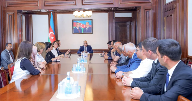 Naxçıvanda sənət adamları ilə görüş keçirilib