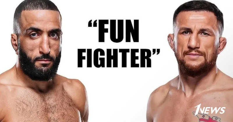 Мераб Двалишвили и Белал Мухаммад станут звездными гостями турнира UFC в Баку