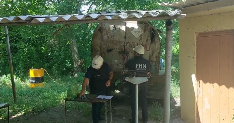 FHN daha bir maye qazdoldurma məntəqəsinin istismarını dayandırıb VİDEO