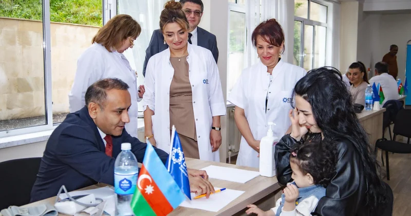 Səhiyyə Nazirliyi Xankəndidə müayinə aksiyası keçirib FOTOLAR