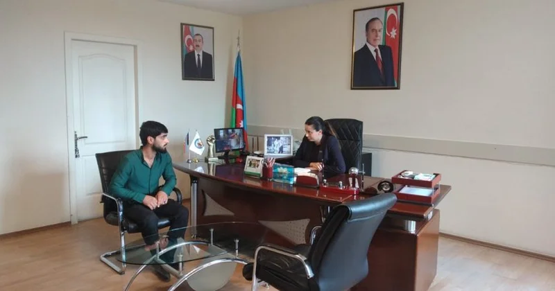 Milli Məclisin deputatı Səbinə Xasayeva Xocəsən qəsəbəsində seçiciləri qəbul edib