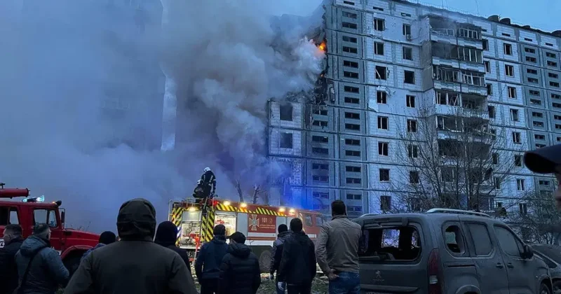 Rusiya Ukrayna şəhərlərini raket atəşinə tutdu Zelenski dünyaya çağırış etdi