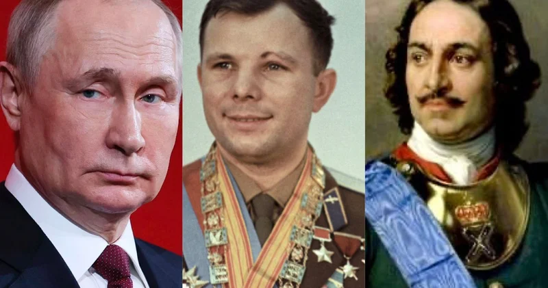 Putin, I Pyotr və Qaqarin belə birləşdi FOTO