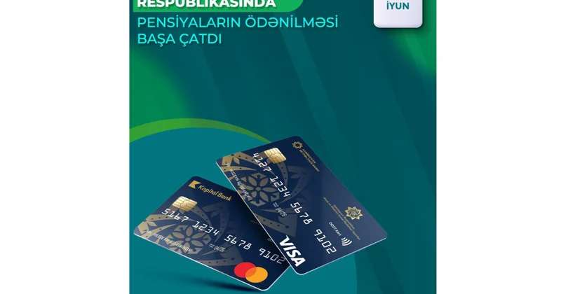 Muxtar respublika üzrə iyun ayının pensiya ödənişləri başa çatdırılıb