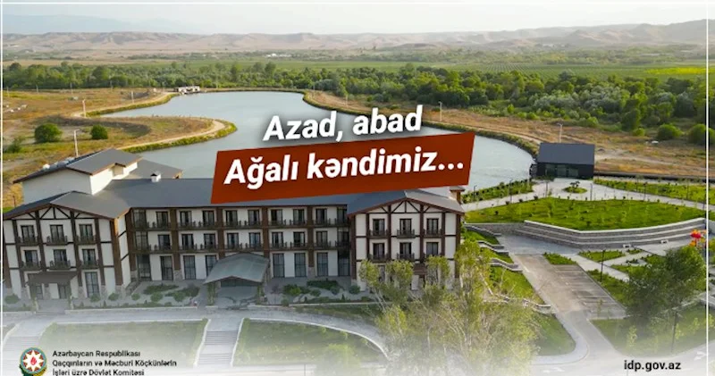Azad, abad Ağalı kəndimiz... VİDEO