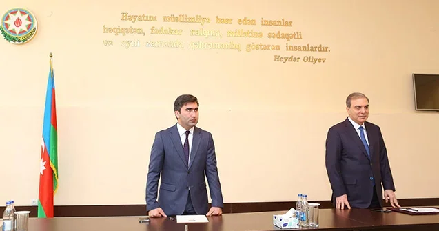 Niyazi Bayramov ADAU da sakinlərlə görüşdü Fotolar