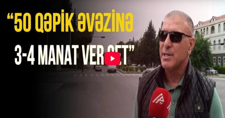Beyləqan sakinləri avtobus üzünə həsrət qalıblar VİDEO