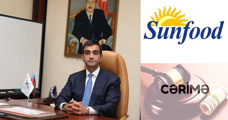 Ahmad Gozalın holdinqinə məxsus “Sun Food” şirkətinə maliyyə sanksiyası tətbiq edilib