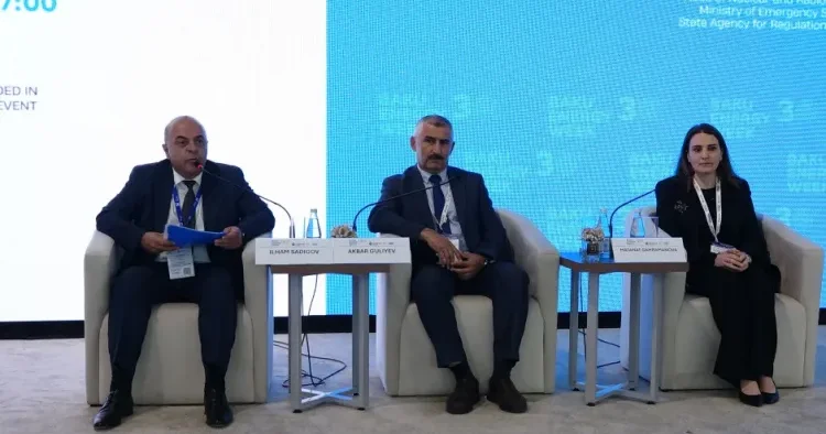 FHN nümayəndələri Bakı Ekspo Mərkəzində panel sessiyasında iştirak ediblər FOTO