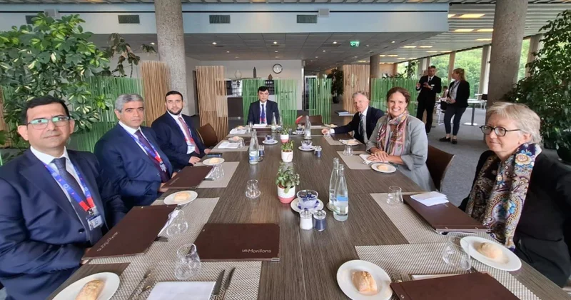 Beynəlxalq Əmək Konfransının sessiyası çərçivəsində ikitərəfli görüşlər keçirilib