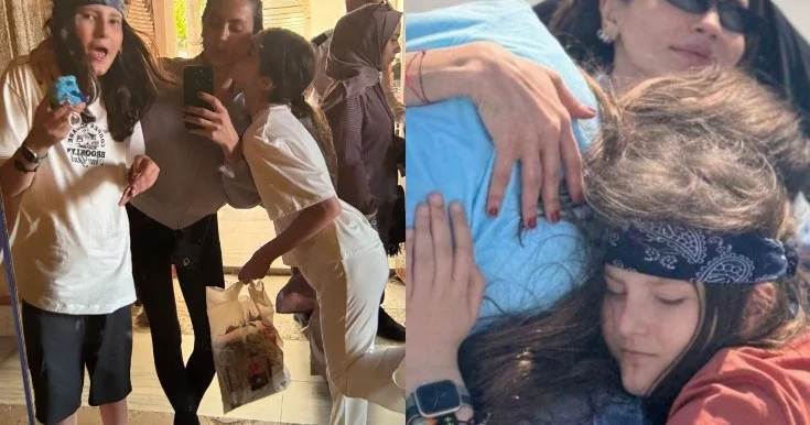 Günay oğlu ilə belə vaxt keçirir Fotolar