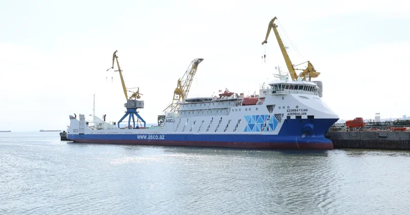 Паром типа RoPax Азербайджан введен в эксплуатацию после капремонта