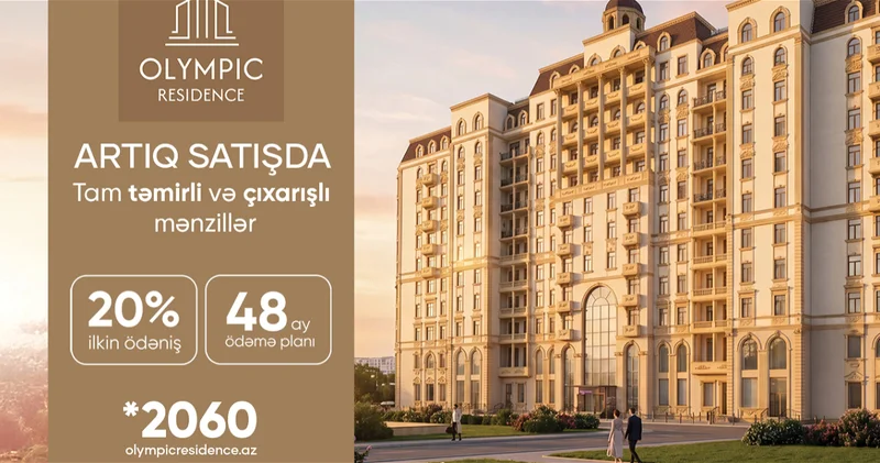 Новая эпоха легендарной Atletlər Kəndi : Жилой комплекс Olympic Residence объявляет о старте продаж!