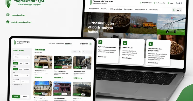 “Aqrarkredit” yenilənmiş korporativ veb saytını və əmlak portalını istifadəyə verdi Fotolar