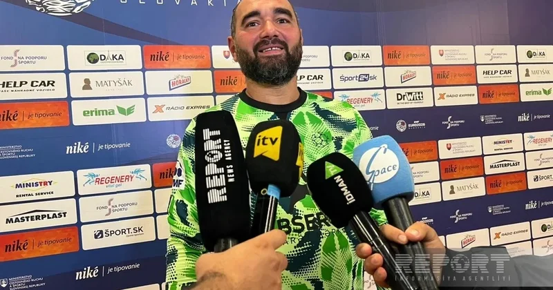 Vəli Qafarov: “Son Avropa çempionunu taxtından endirdik, finalda da qələbə qazanmaq istəyirik”
