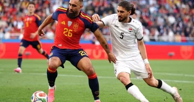 İspaniya millisi İraqla bacarmadı