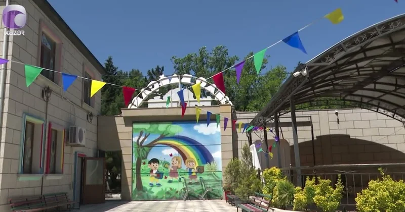 Pearls Kids bağçasının damında qanunsuz tikinti aparılır VİDEO
