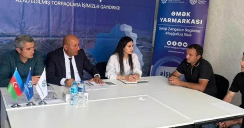 Zəngilanda növbəti əmək yarmarkası keçirilib