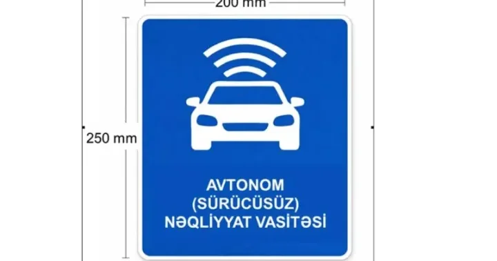 Yollarda yeni tanınma nişanı olacaq