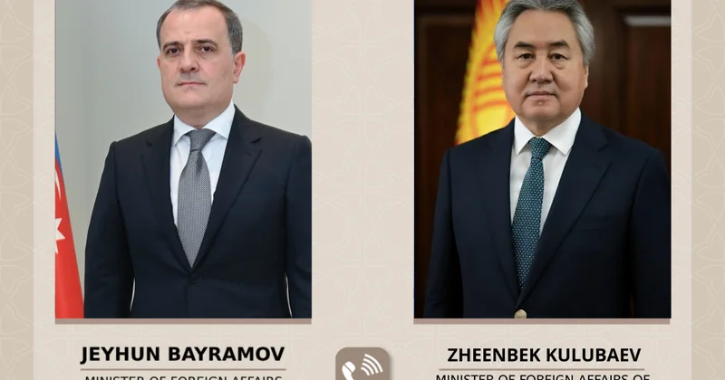 Состоялся телефонный разговор между главами МИД Азербайджана и Кыргызстана