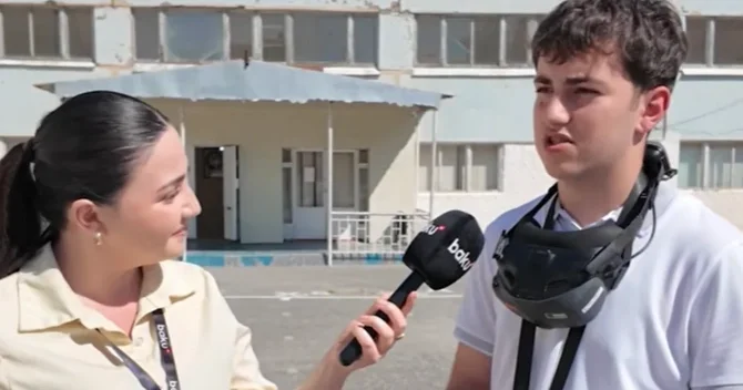 Sumqayıtda 10 cu sinif şagirdi dron hazırladı: Üç ay vaxtını aldı
