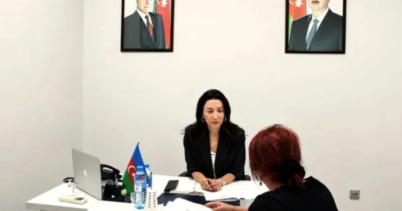 Səbinə Əliyeva vətəndaşları qəbul edib