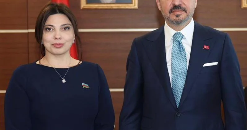 Azərbaycanlı deputat Ərdoğanın müavini ilə görüşüb