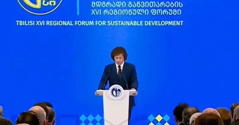 İrakli Kobaxidze: Uzunmüddətli sabitlik və sülh olmadan tərəqqi və rifahdan danışmaq mümkün deyil