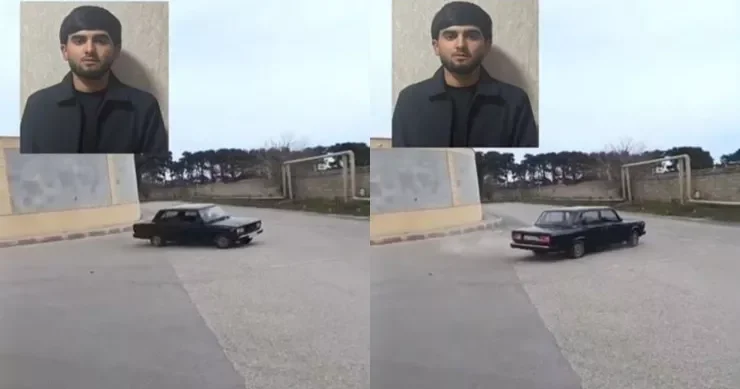 Bakıda avtoş luq edən sürücü həbs olundu VİDEO