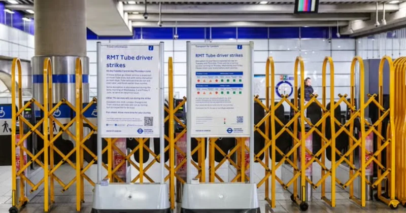 Londonda metro sürücülərinin növbəti tətili nəqliyyatda ciddi problemlərə səbəb olub
